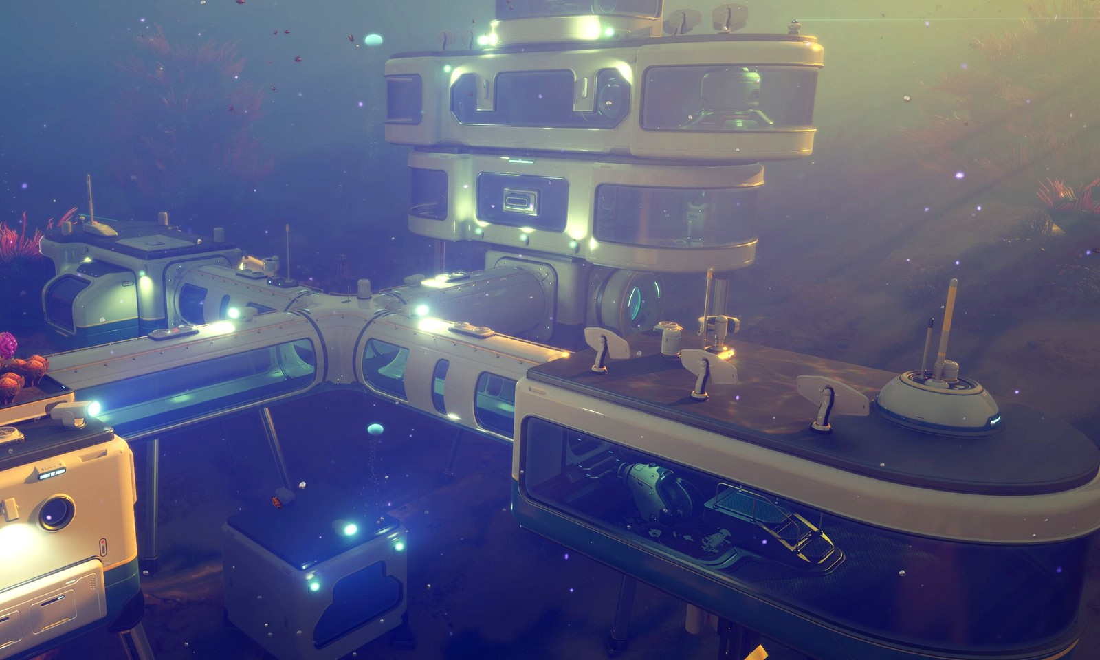 Subnautica 2 base building center preview.