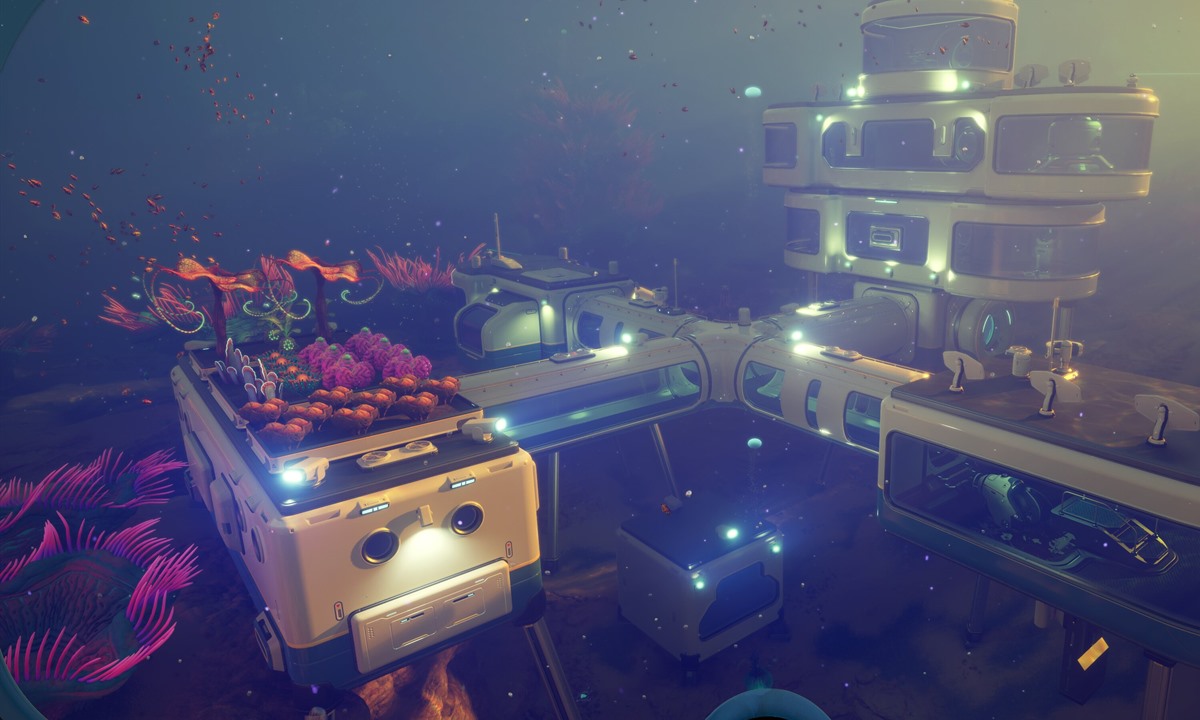 Subnautica 2 materials center preview.