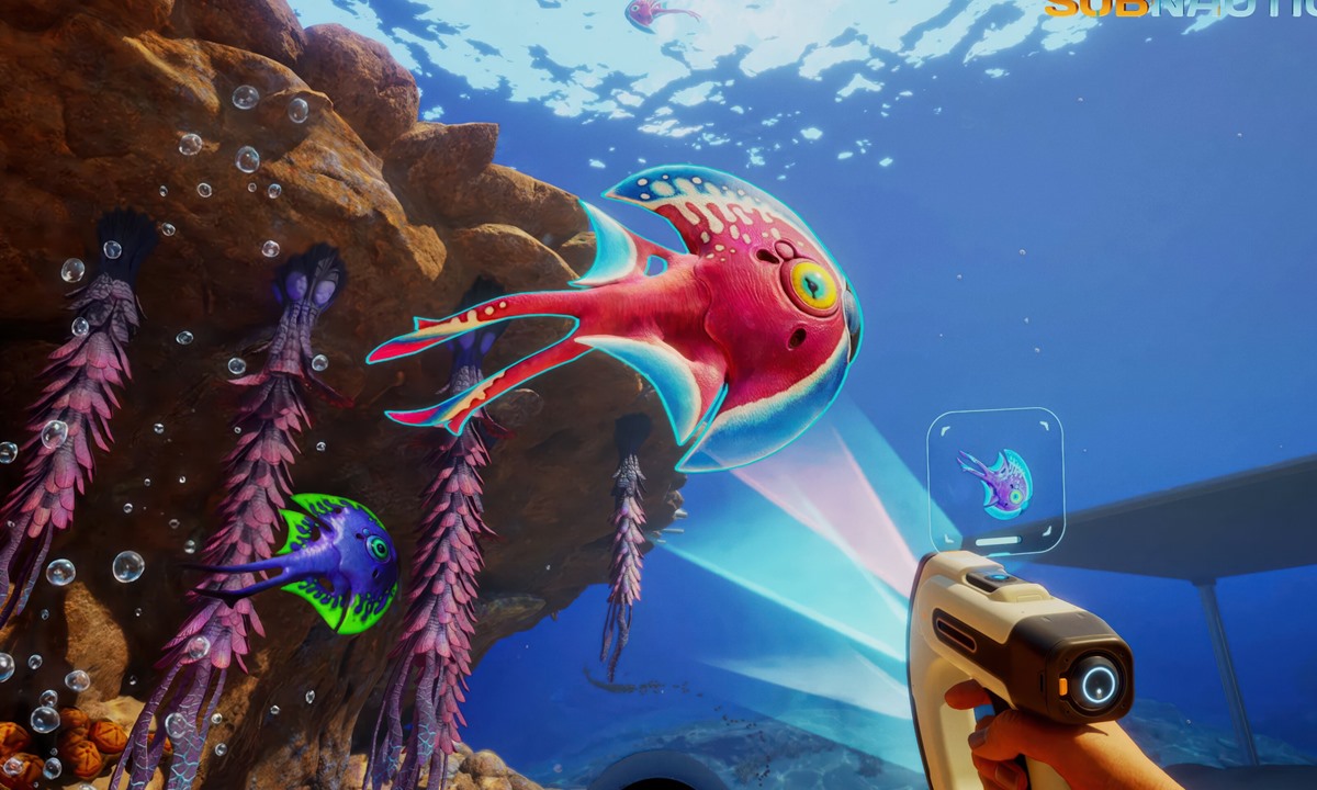 Subnautica 2 creatures and danger center preview.